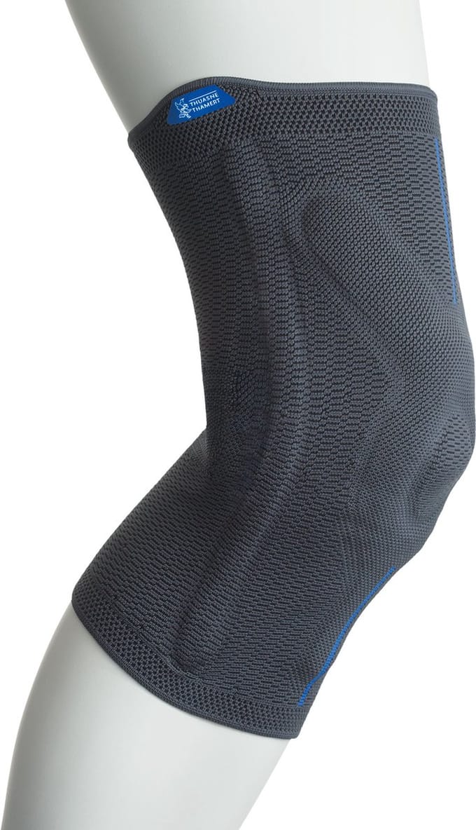 Thuasne Genu ProMaster Kniebrace Met Baleinen - L+ - Universeel - Grijs
