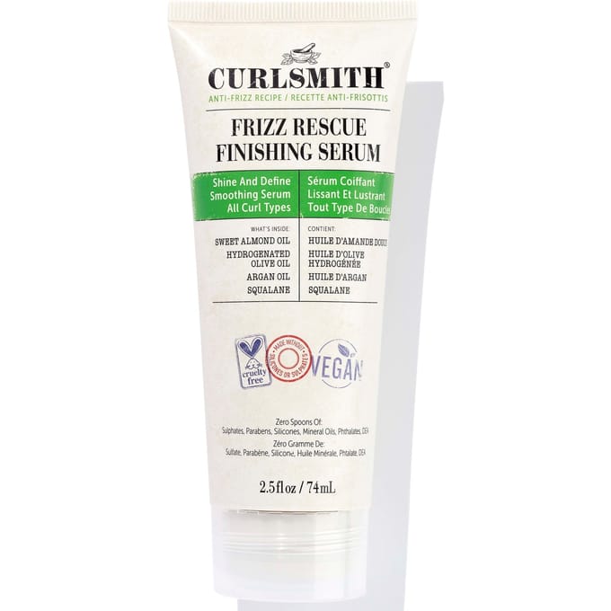 Curlsmith, Frizz Rescue Finishing Serum, Alle Krultypes, 74ml (2,5 fl oz) green