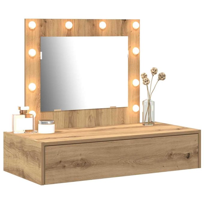 vidaXL - Kaptafel - Bruin - 83 - x - 40 - x - 70 - cm - Bewerkt - hout