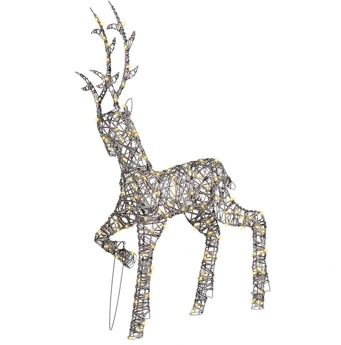 HUSAVIK - LED kerstdecoratie - Zilver - IJzer