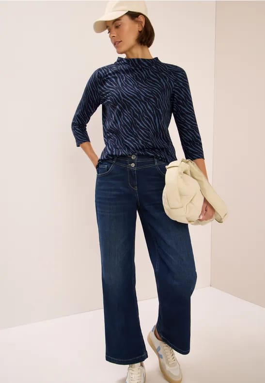Shirt met minimale print