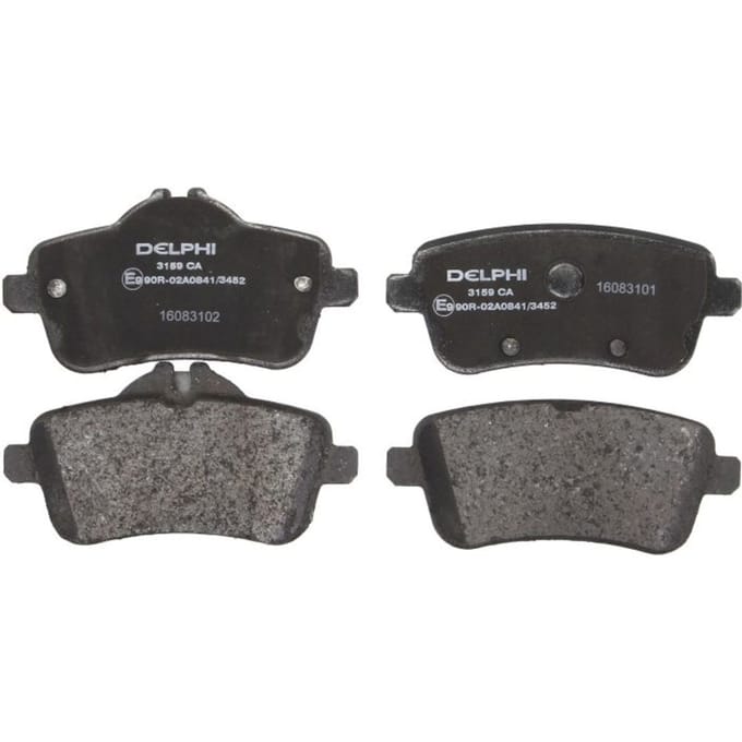 Remblokset DELPHI LP3159, achter