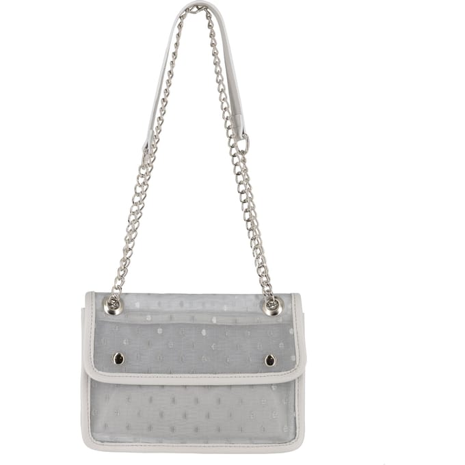Mymo schoudertas Dames zilver