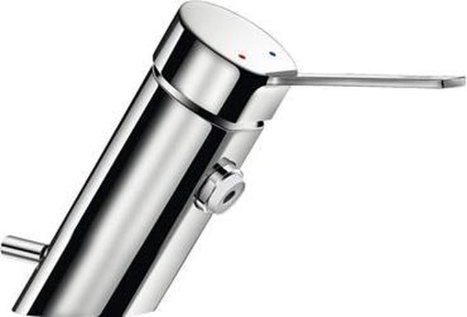 Wastafelmengkraan EP BIOSAFE H.50 + afvoer, volle greep