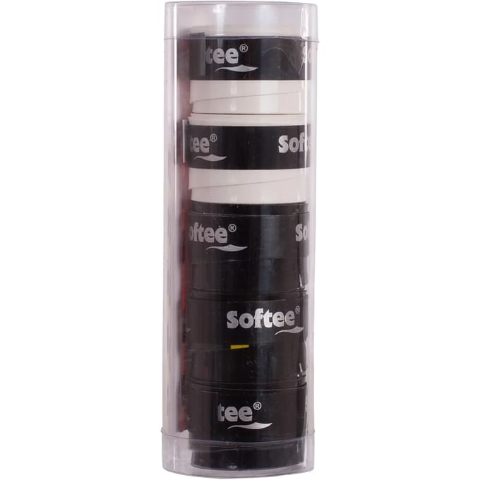 Set van 5 overgrips Gladde Softee Tech Blanco ÚNICA