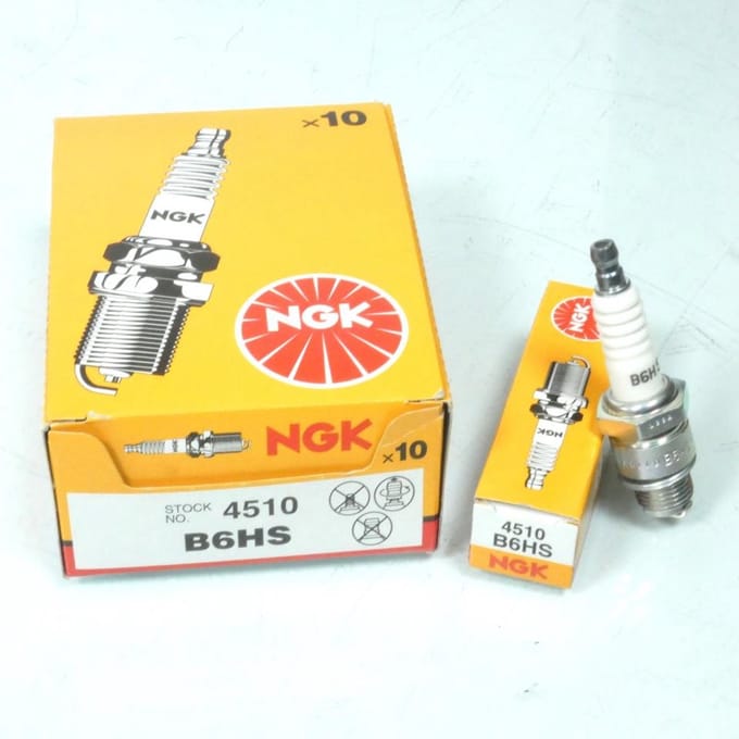 Bougie d'allumage NGK pour Mobylette MBK 50 89 Neuf