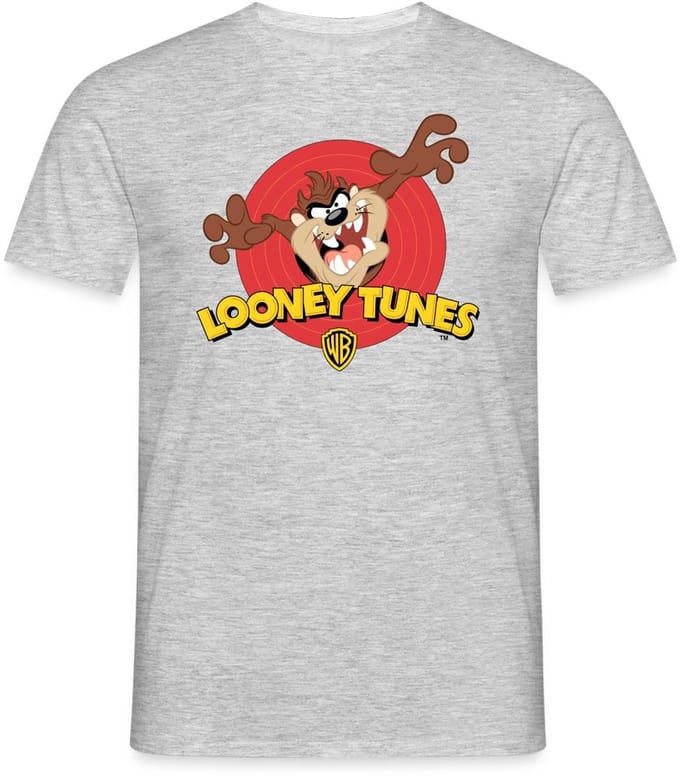 Looney Tunes Tasmanian Devil T-Shirt Heren