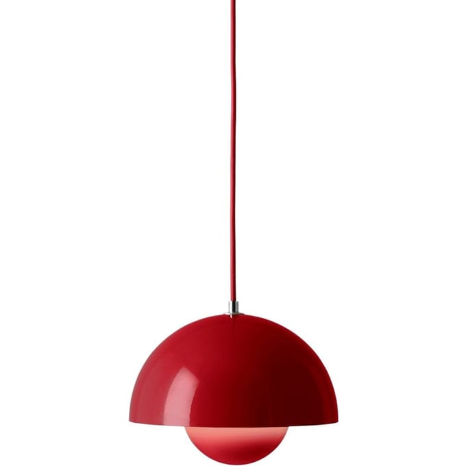 &Tradition Flowerpot VP1 hanglamp - vermilion red
