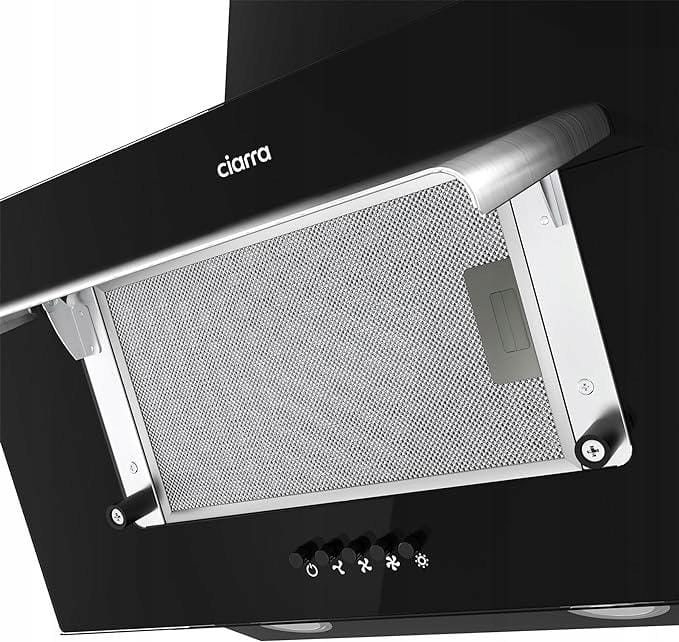 CIARRA CBCS5913A - Inbouw Afzuigkap - 52cm RVS – 300m3 – Energieklasse B