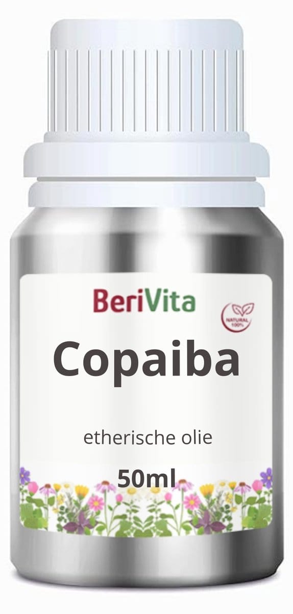 Copaiba Olie 50ml - Pure Etherische Copal Resin Oil - Copaibahars Olie, Copaifera Reticulata