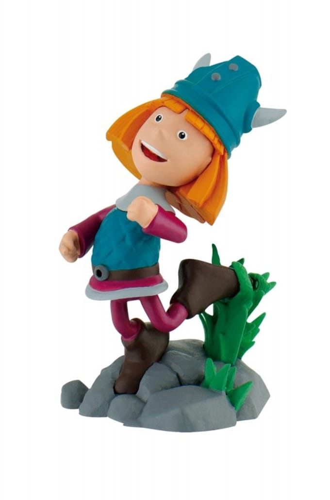 Wickie de Viking -  speelgoedfiguur kinderen - 8 cm