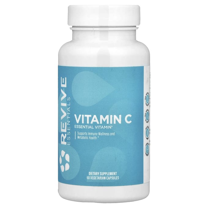 Revive, vitamine C, 60 gélules végétales