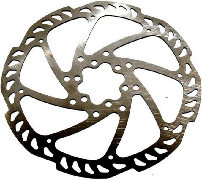 remschijf Disk Rotor 160 mm 6-punts staal zilver