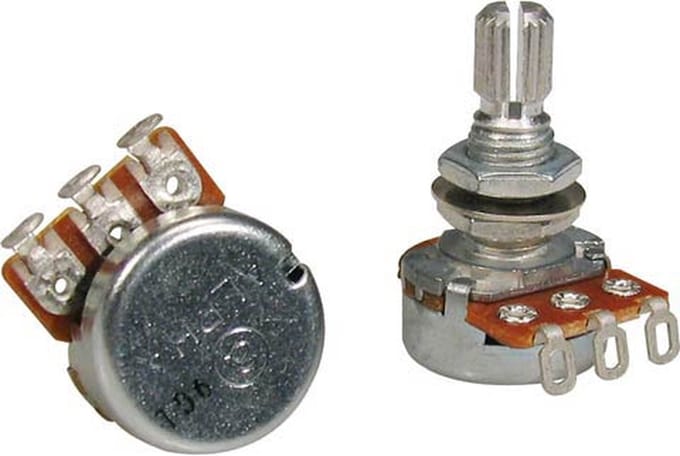Alpha ALPS250-B47 16mm 250K Lineaire Potentiometer met 10mm Bushing