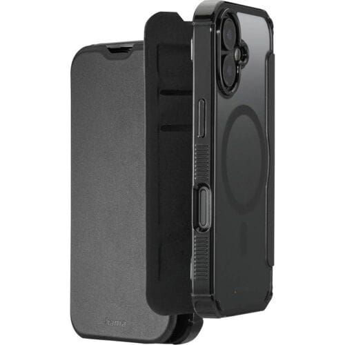 Hama Booklet Apple iPhone 17 Zwart MagSafe compatible, Inductieve lading