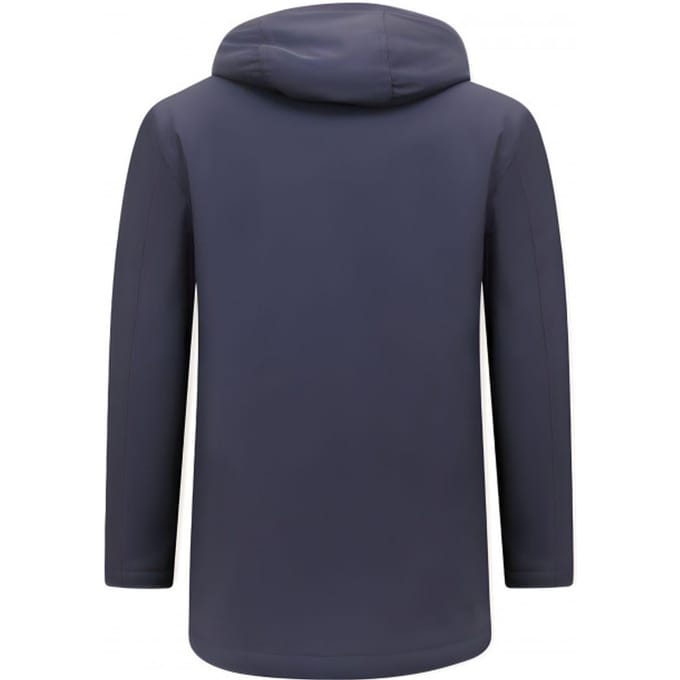 Winterjas Heren Waterdicht - Parka Heren Jassen - Blauwe Jas