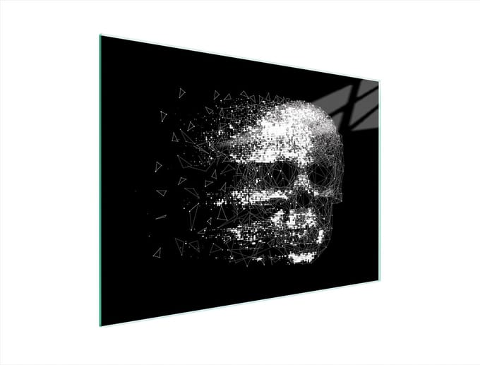 TMK ArtDeko - Snijplank - 40x30 cm - Tijdloos - Glas - Cazska