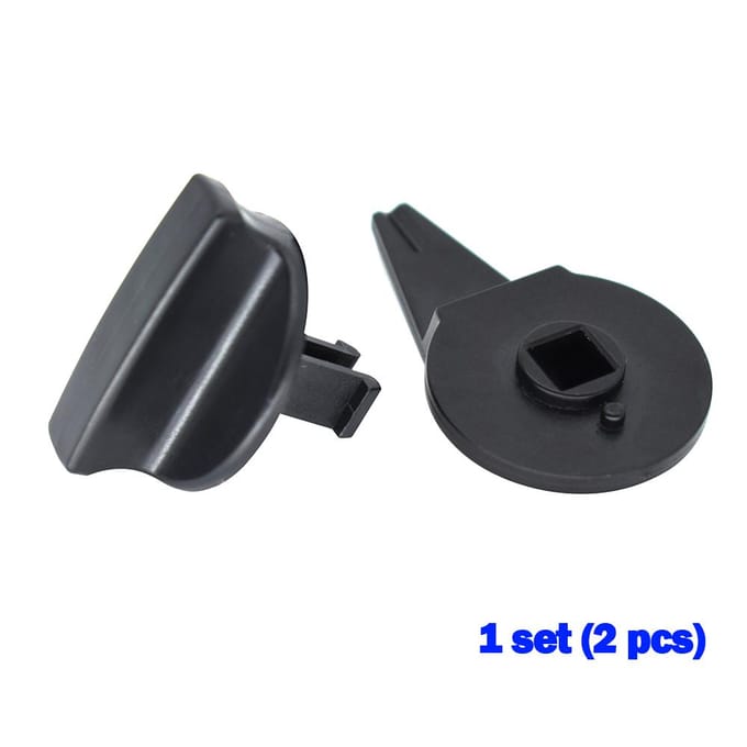 Convient pour l'utilisation Ritouran Coffre Coffre Serrure Panneau d'avertissement triangle Support Boucle rotative 1T0867468 noir