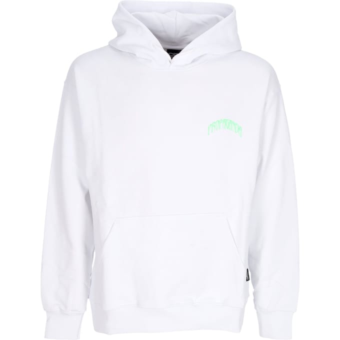 Lichtgewicht herensweatshirt met capuchon Triangle Panther Hoodie wit