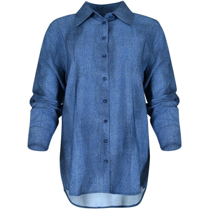 MAICAZZ Wi24.20.003 lenna blouse vintage blue