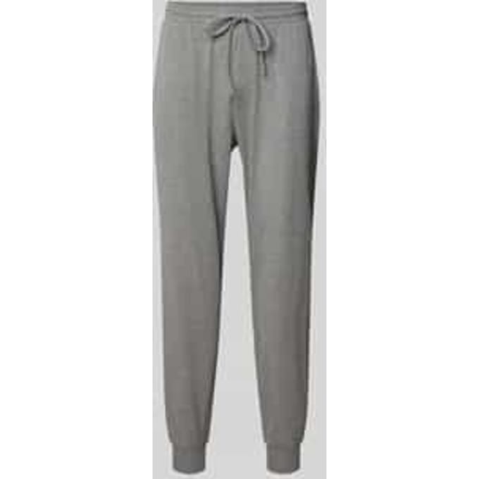 Joggingbroek met elastische band en tunnelkoord