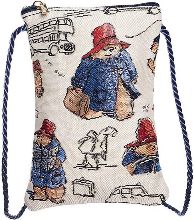 Smartphone Tasje - Telefoon tas - Gobelinstof - Paddington - Beer