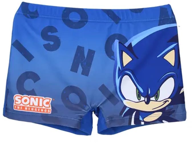 Sonic The Hedgehod Zwembroek Blauw maat 152
