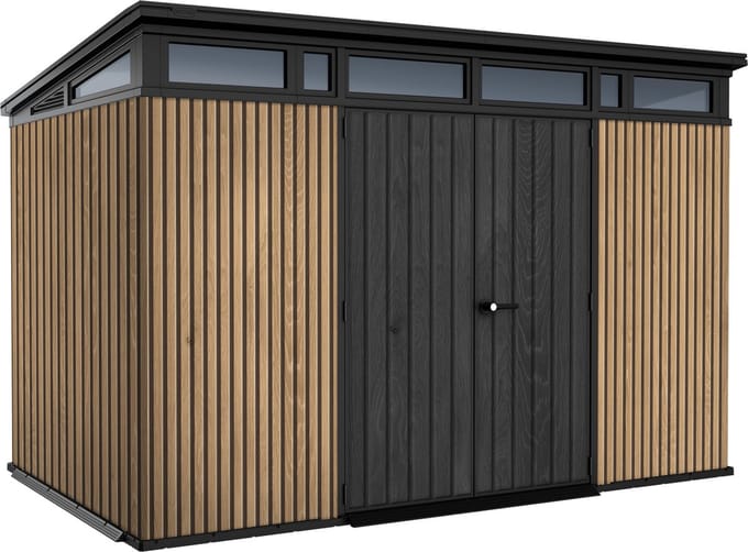 Keter Venetian Pent 117 Tuinhuis - 342x218x226 - Bruin