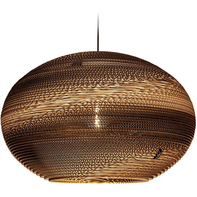 Think Paper Classy 640 hanglamp, kartonnen kap