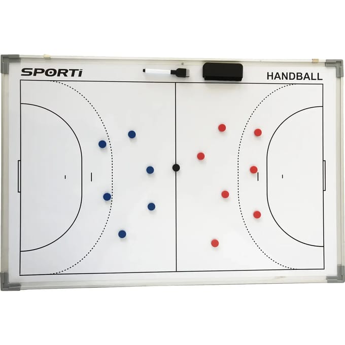 Sporti France 30x45 Cm Handbalcoachbord Transparant
