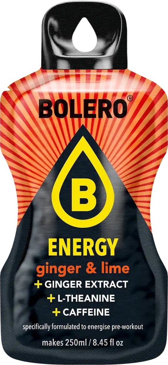 Bolero Energy - 6x 7g - Ginger Lime