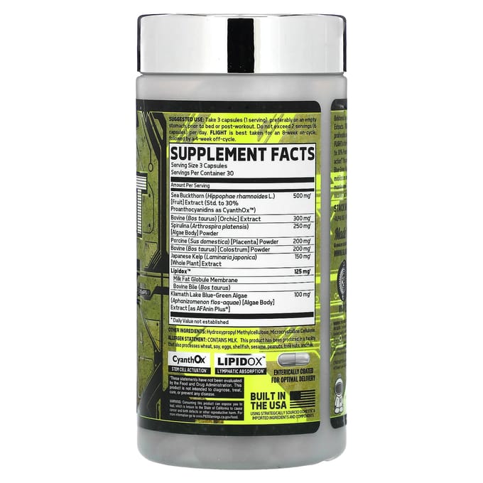 Glaxon, Fly Regenerate, 90 Capsules