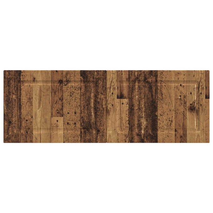 vidaXL - Wandgemonteerd - Hoofdbord - UTRECHT - Oud - hout - Bewerkt - hout