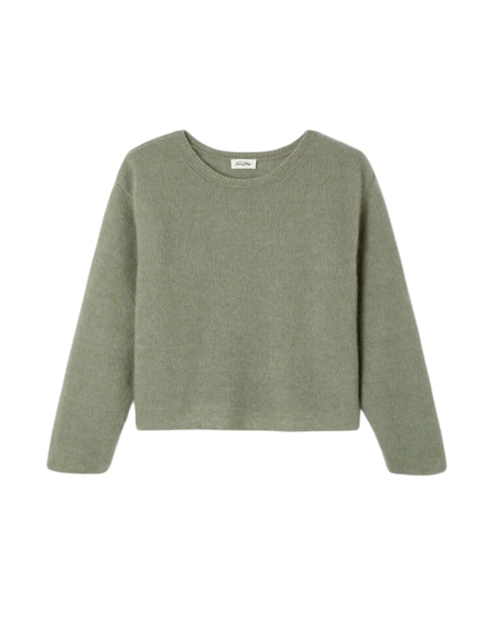 American Vintage Vitow Pullovers Khaki Vito18ph26