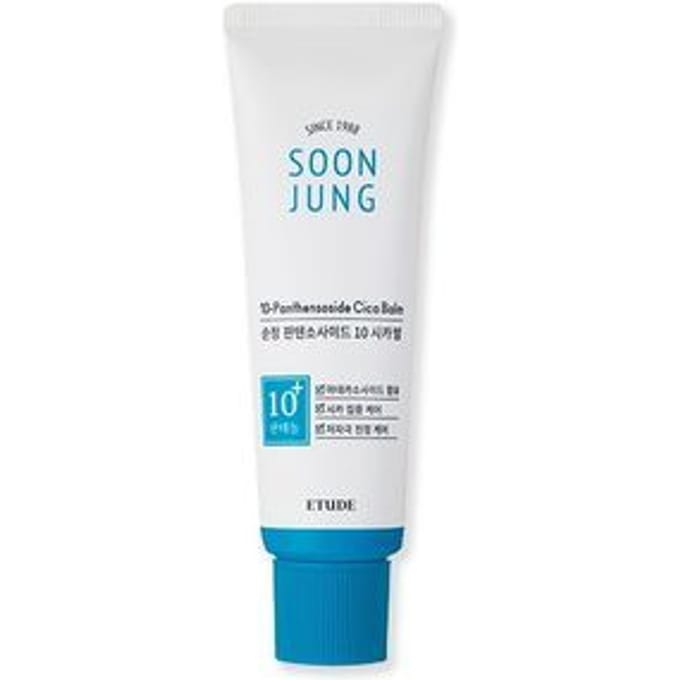 ETUDE, SooJung, Baume Cica 10-Panthensoside, 1,69 fl oz (50 ml) white