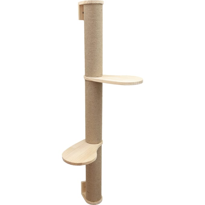 Kerbl Pet krabpaal Hout - natuur kat
