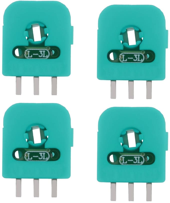 Cosensi - Dailygoods - 4 STKS 3D Hall Effect Potentiometer voor PS5 Joystick