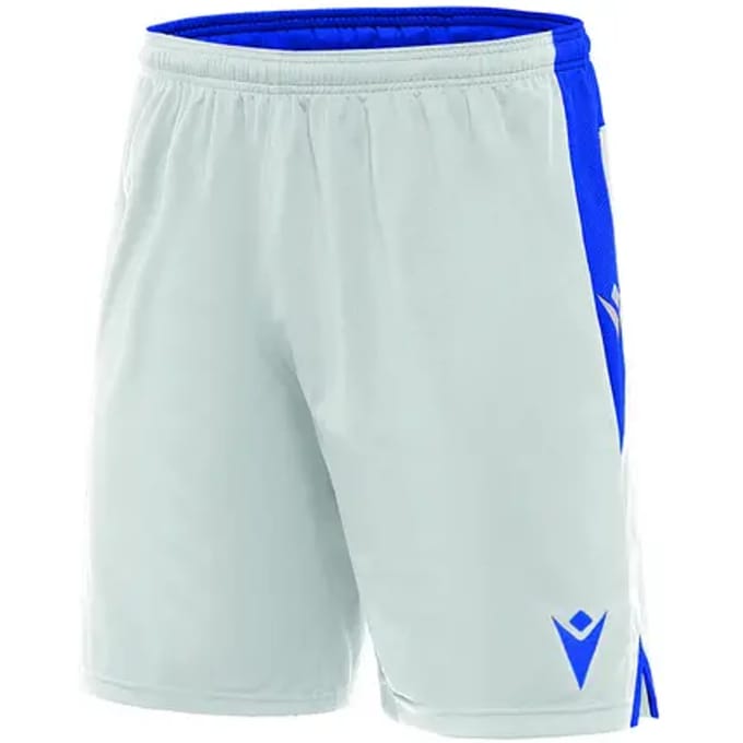 Macron Tempel Short Heren - Wit / Royal | Maat: M
