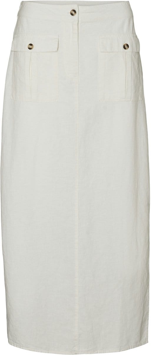 VERO MODA - VMLUNA POCKET HW 7/8 SKIRT WVN - Dames - Rokken