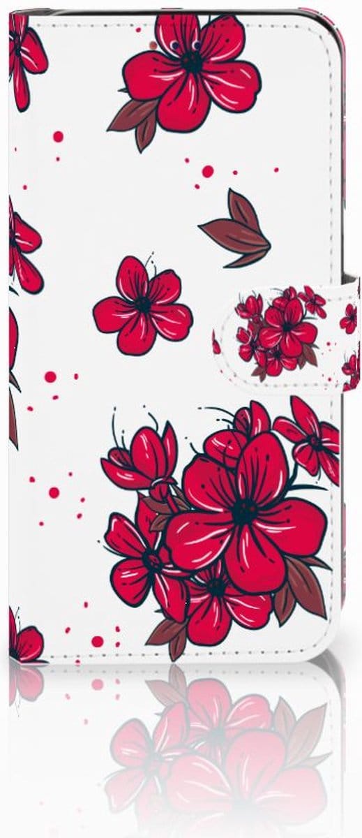 Samsung Galaxy A10 Hoesje Blossom Red