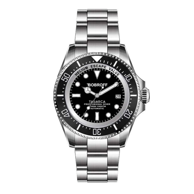 Bobroff Tabarca BF0001 | 100 ATM Stainless Steel 44MM