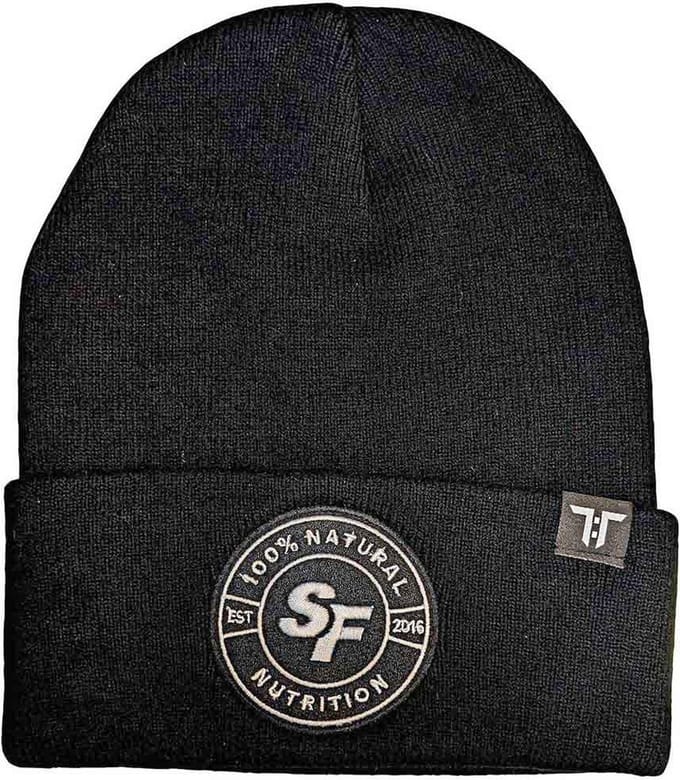 Tokyo Time - SF Nutrition Beanie Muts - Zwart