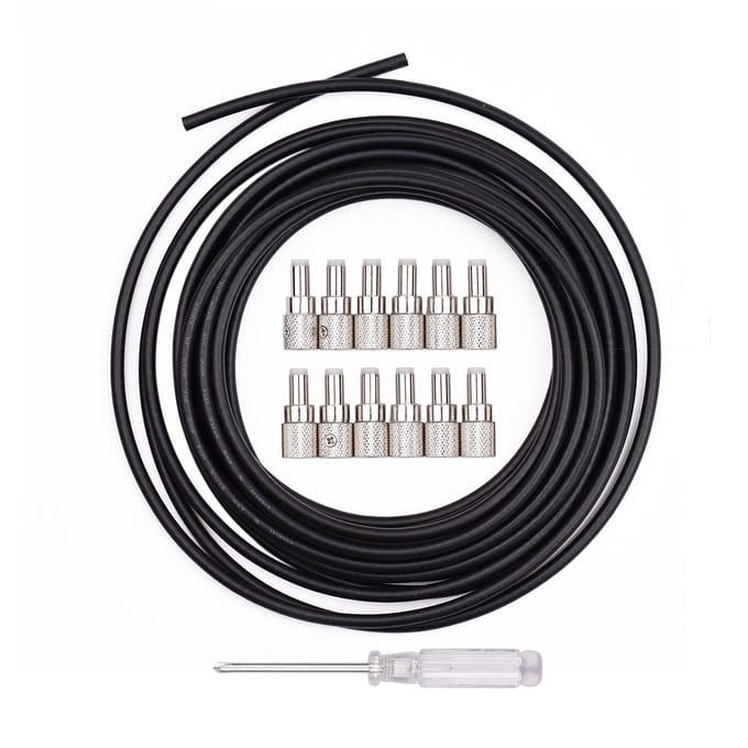 Kit de câbles DC compacts sans soudure, câbles pour pédale de guitare, longueur personnalisée, dont 12 sans soudure multicolore