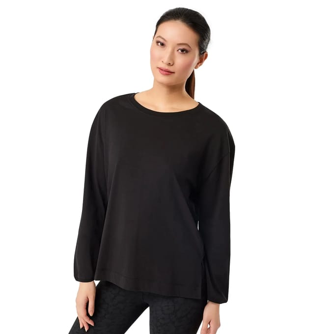 Dames-T-shirt met lange mouwen Mandala Wide