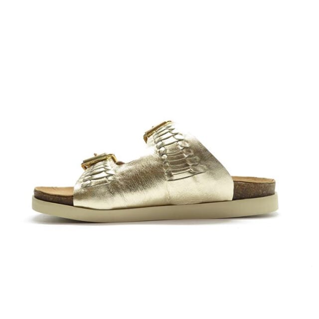 Poelman Gold platino slipper LPSARAN-01POE2 Gold