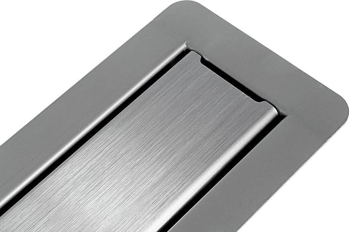 Douchegoot roestvrij staal 80 cm Invisible betegelbare afdekking