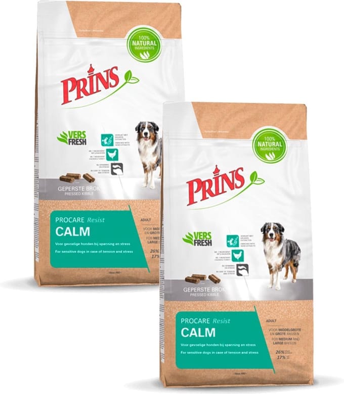 Prins Procare Resist Calm Gevogelte&Vlees - Hondenvoer - 2 x 3 kg