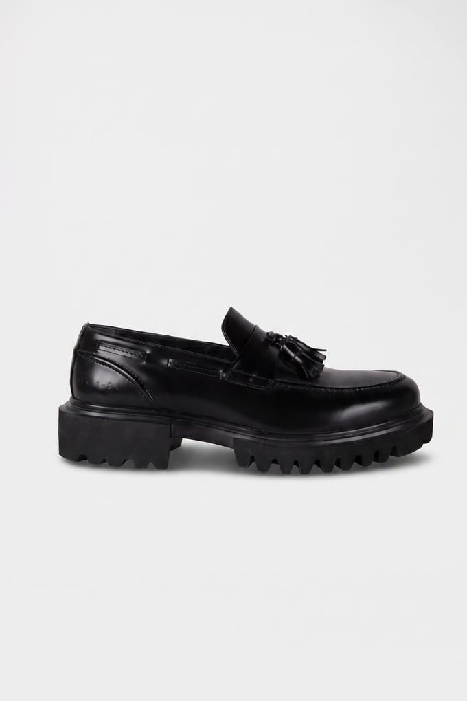 AllSaints Vine Loafer Black Größe: 46 | Loafer Outlet | Herren | Schwarz