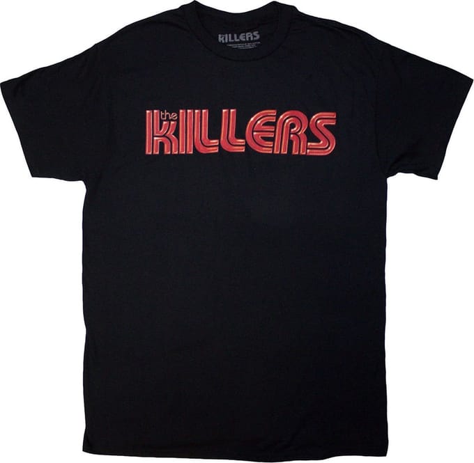 The Killers - Tour '24 Logo Heren T-shirt - S - Zwart