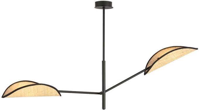 VENE 2 BLACK/RATTAN